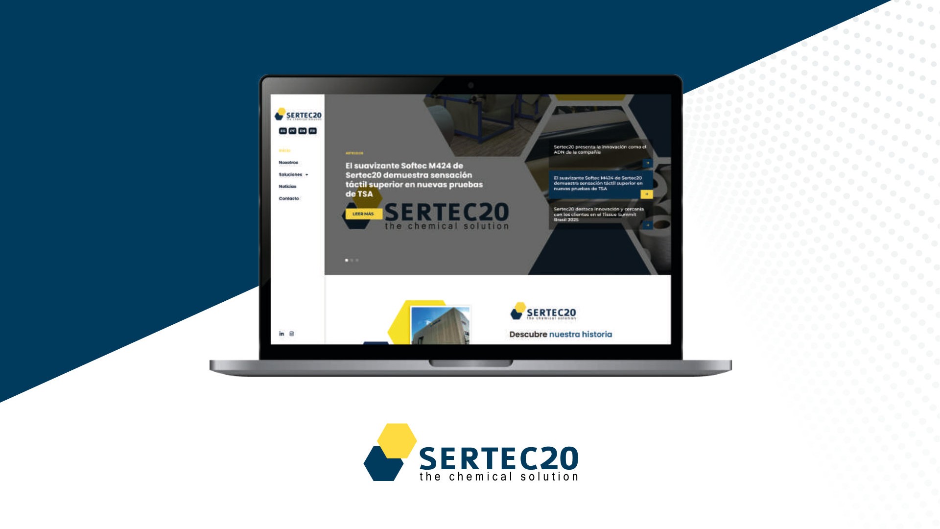 Sertec20 lanza nuevo sitio web con foco en la experiencia del usuario y comunicación multisectorial